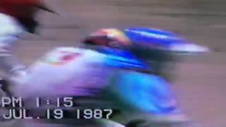 ABA BMX Racing 1987 Gold Cup Qualifier Orange Y BMX 15 Expert Moto