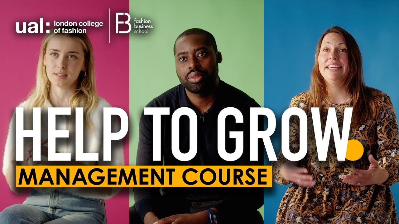 Help to Grow Management Course at Fashion Business School