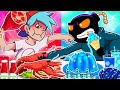 Red Vs Blue Food Challenge | Friday Night Funkin' Animation Mukbang Complete Edition | BonaGames