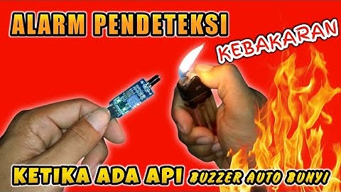 Cara Membuat Sensor Api Sederhana || Cocok dipasang Dirumah