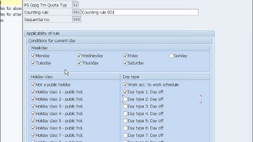SAP HR Time and Attendance Management Tutorials | Absence  - Part 10