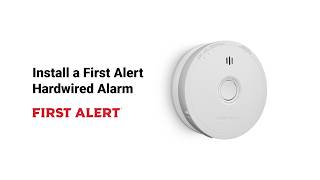 Install a First Alert Hardwired Alarm