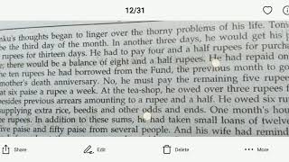 Class 12 Short story Lesson First "The Gold Watch" writer Ponjikara Raphy