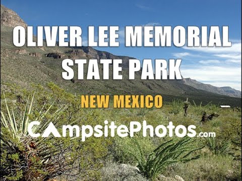 Oliver Lee Memorial State Park, NM Campsite Photos - YouTube