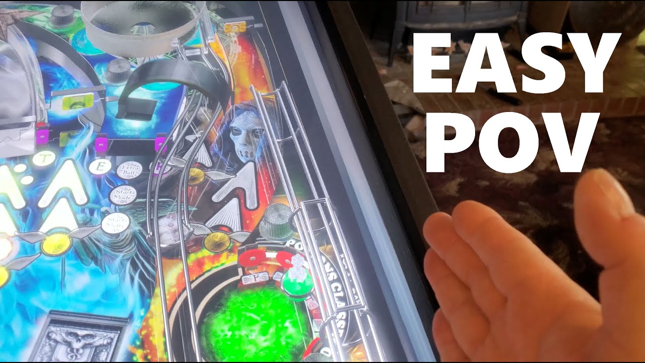 ♥️ EASY ♥️ How to Adjust POV in VPX 10.8 Visual Pinball