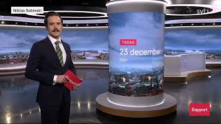 🇸🇪  SVT 1 - Rapport 19:30 Open & Close (2025/12/23)