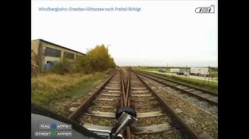 RailMapper at the Windbergbahn in Dresden