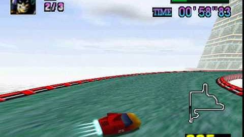 F-Zero X Custom Track - GBA Cloud Carpet Long Jump Circuit