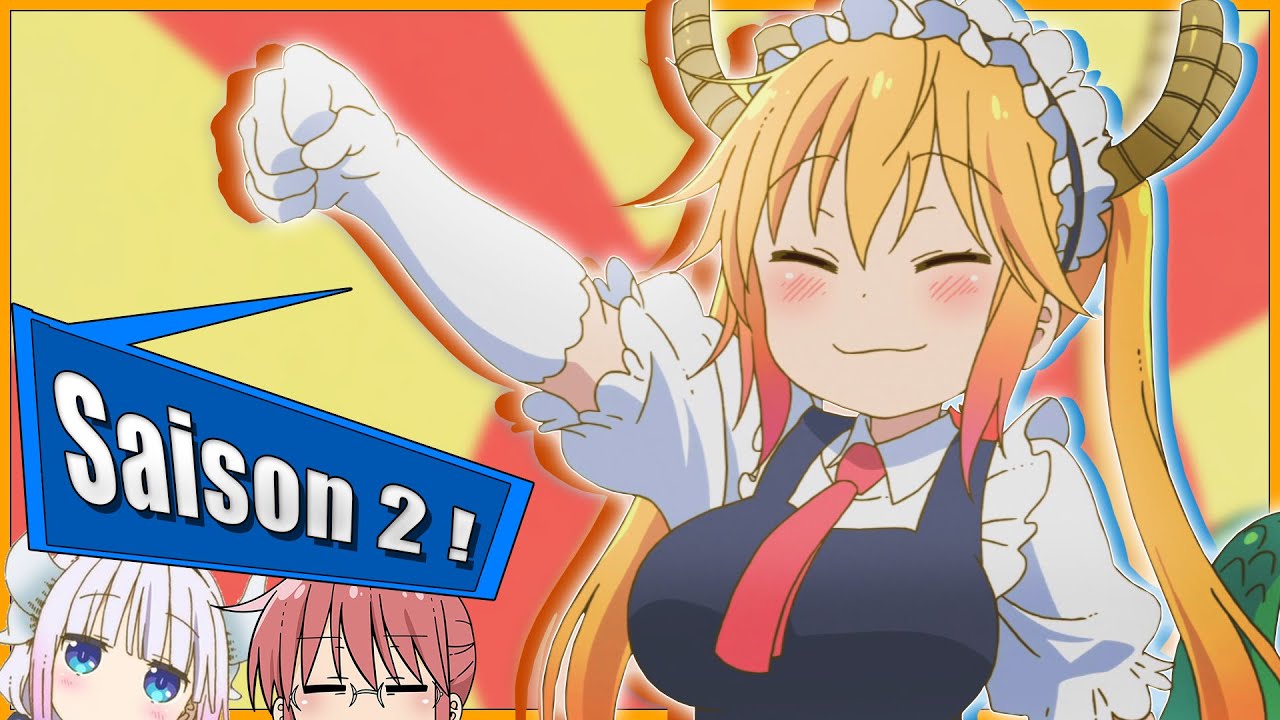 La SAISON 2 de Miss Kobayashi CONFIRMÉE ! Date de Sortie, et Reprise en