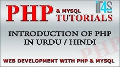 PHP Tutorial | Introduction of php and mysql in Urdu / Hindi - Durasi: 9.27. 