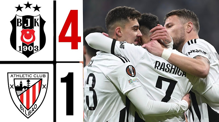 Besiktas - Athletic Bilbao (4-1) BJK ATH | Europa League  Highlights & Goals