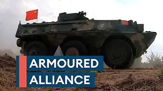 How Russia's helping China drop tanks from the sky