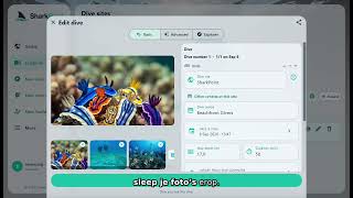 Add photos to a dive screenshot 4
