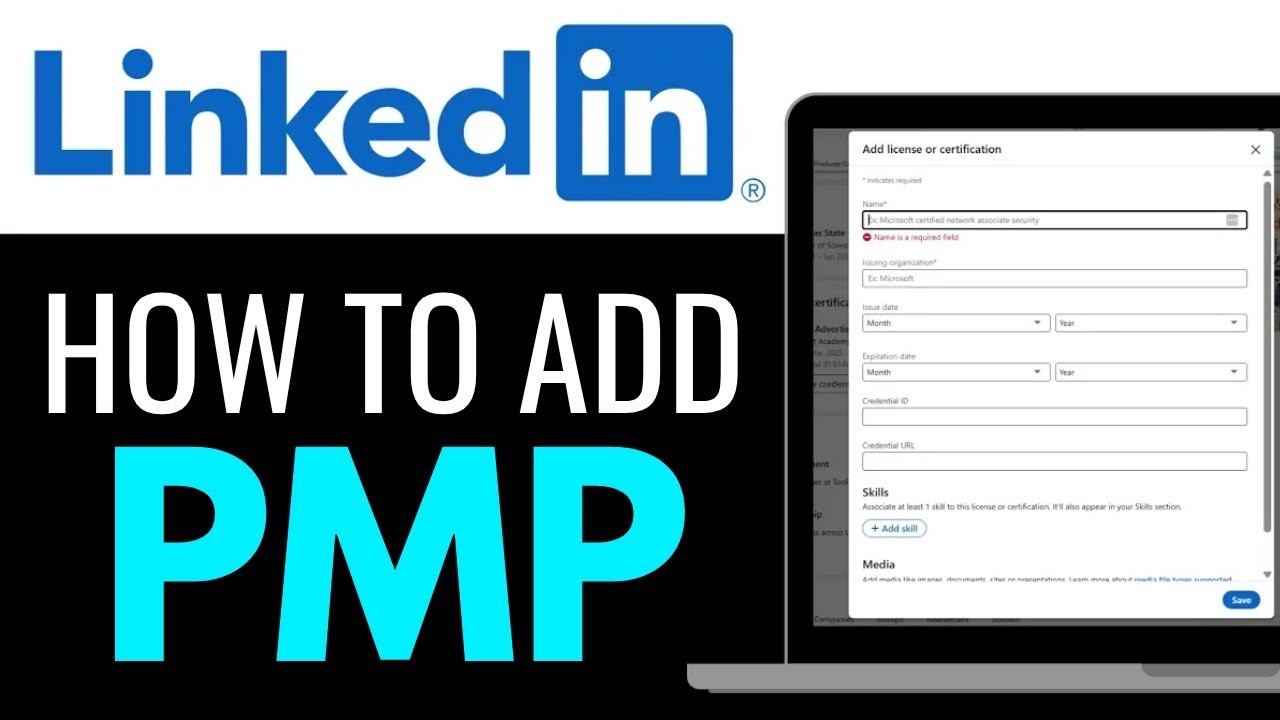 How to Add  PMP to Your LinkedIn Name 2025 (QUICK GUIDE)