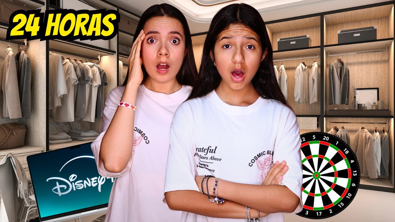 24 HORAS EN EL CLÓSET 😰