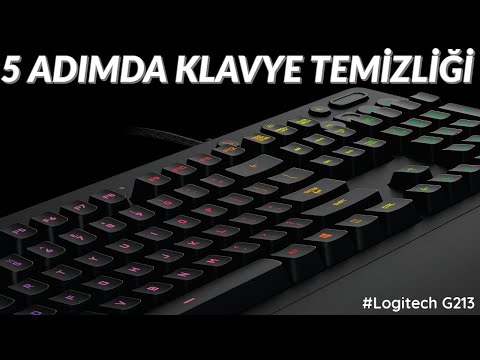 5 ADIMDA KLAVYE TEMİZLİĞİ MEKANİK MEMBRAN KLAVYE TEMİZLİĞİ HOW TO CLEAN YOUR KEYBOARD #G213
