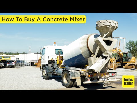 How to buy a used concrete mixer truck