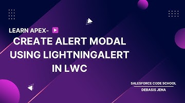 Show Alert Modal in Lightning Web Component