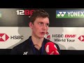 Viktor Axelsen: Det var den bedste spiller, der vandt