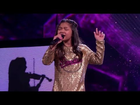 Angelica Hale sings\