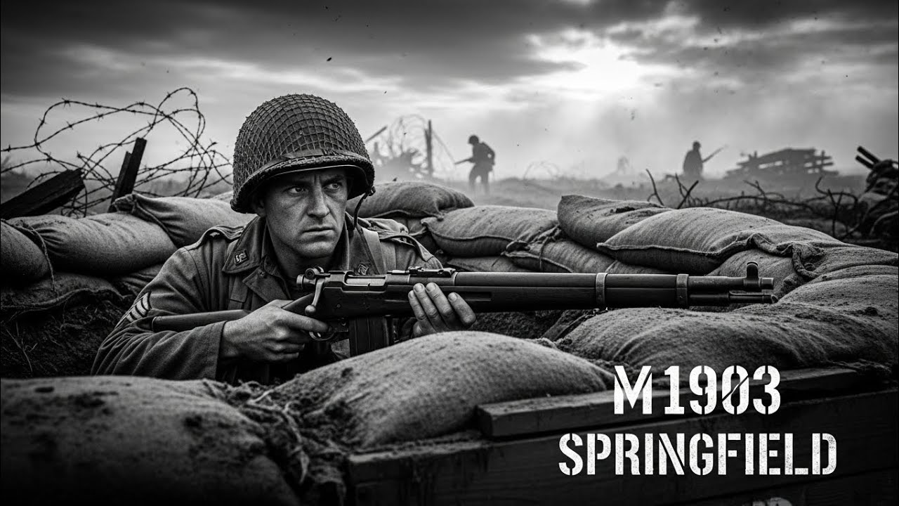 Rifle M1903 Springfield | World war 2 rifle United States 