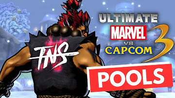 TNS UMvC3 #132 Tournament (Hulk, Sentinel, Akuma, Iron Man, Wesker) Pools Tourney Marvel 3