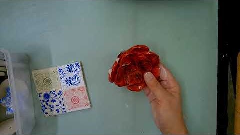 Rice Paper Silkscreen Underglaze Transfer Process