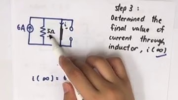 STEP RESPONSE PARALLEL RLC CIRCUT