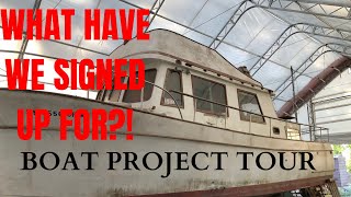 The Before  Trawler Boat Tour | REFIT [Ep 1]