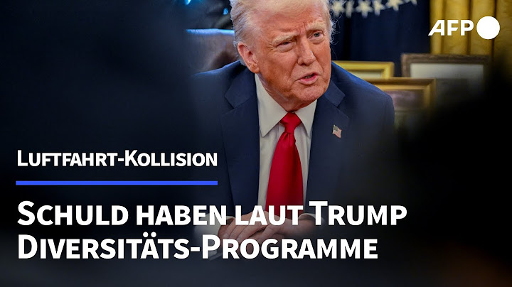 Trump gibt Diversitätsprogrammen schuld an Luftfahrt-Kollision | AFP