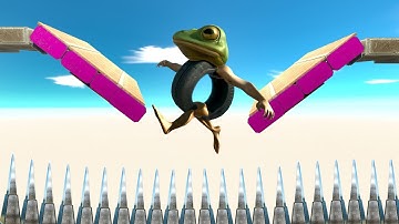 HurrY uP! RuN beFoRe BriDge OpEns UndeR yOu - Animal Revolt Battle Simulator