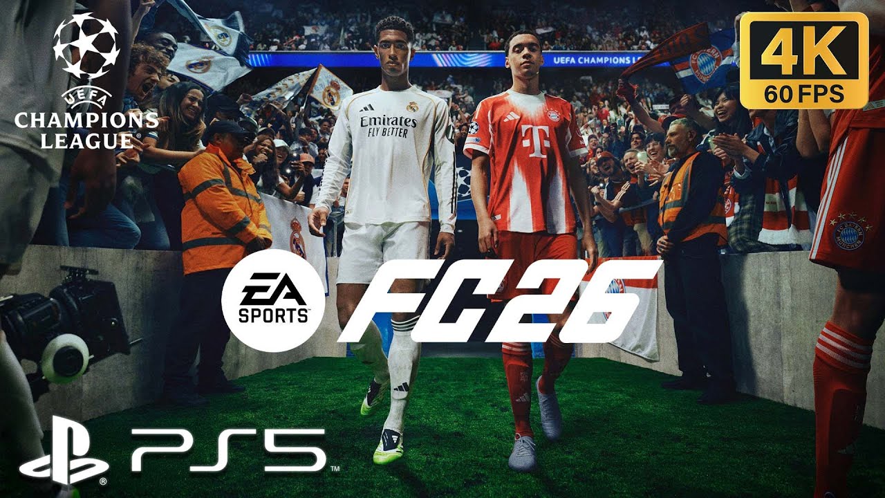 EA FC 26 PS5 Slim - Real Madrid vs Manchester City | Final UEFA Champions League [4K HDR 60FPS]