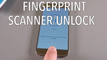 Samsung Galaxy S7 - How To Add Fingerprints And Setup Fingerprint Scanner / Unlock