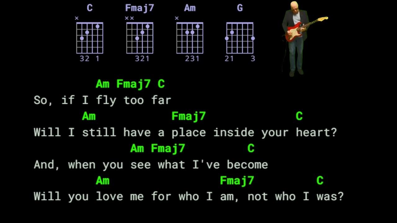 Chance Peña - i am not who i was - chords lyrics Chance Peña - i am not who i was - chords lyrics