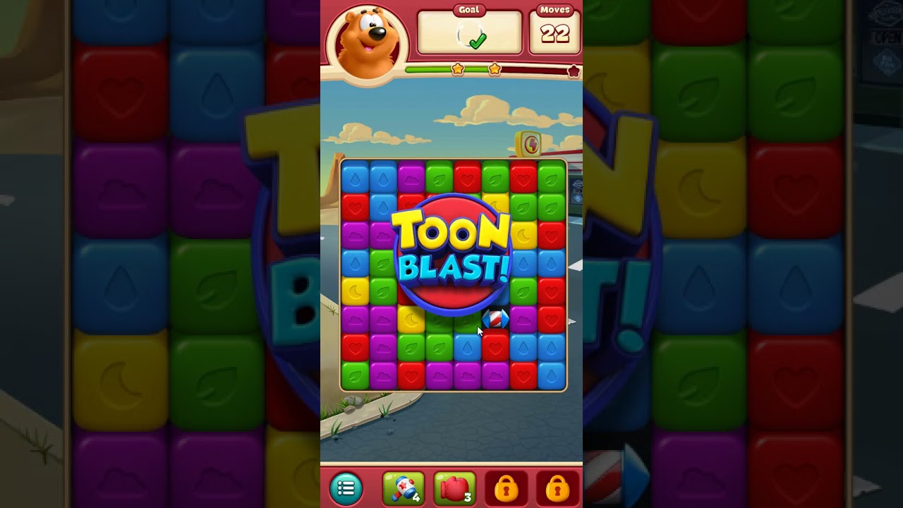 Toon Blast level 16 no boosters 😈