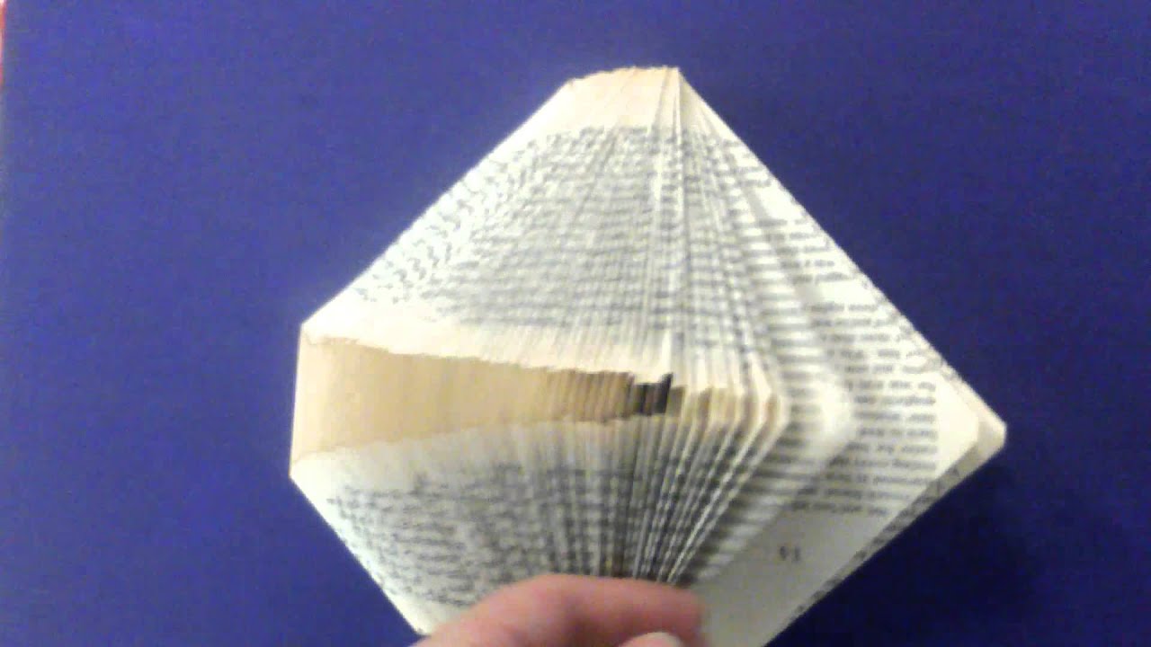 Book folding YouTube