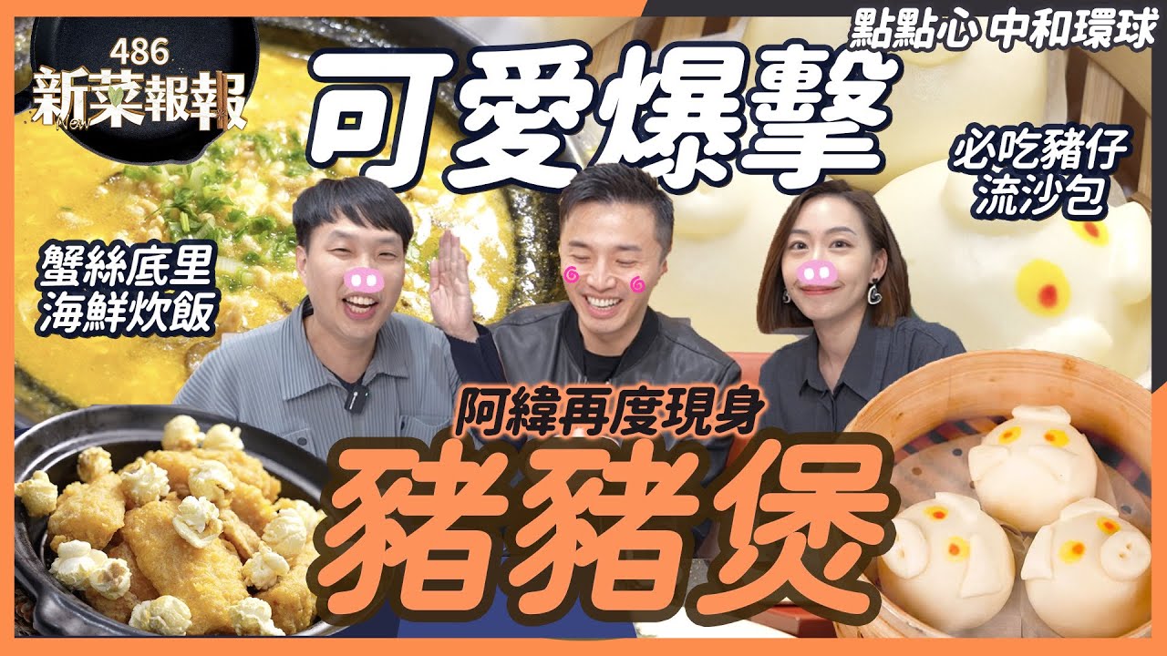 史上最可愛#豬豬煲 好吃又好拍！#點點心 限定門市販售｜點點心 中和環球店｜新菜報報