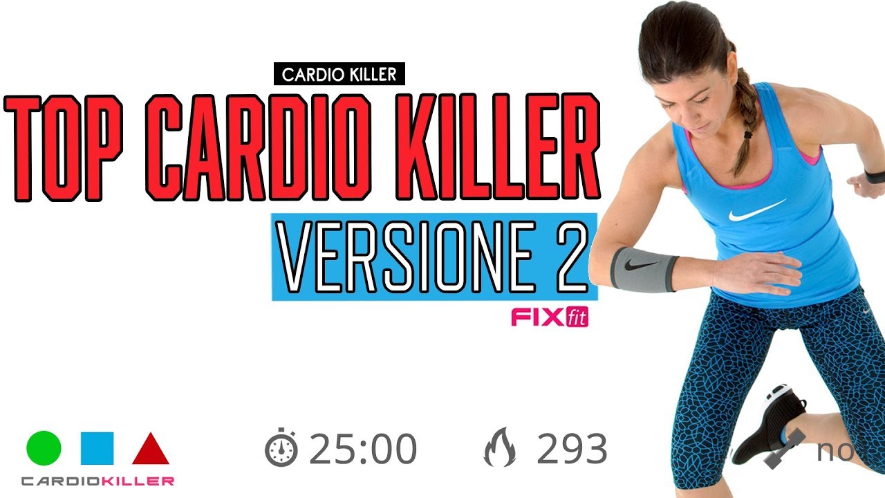 Top Cardio Killer 2 Workout Brucia Grassi Ad Alta