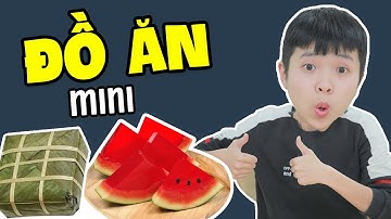 Tôm La Cà Tập Full #68: Làm Các Loại Đồ Ăn Siêu Mini