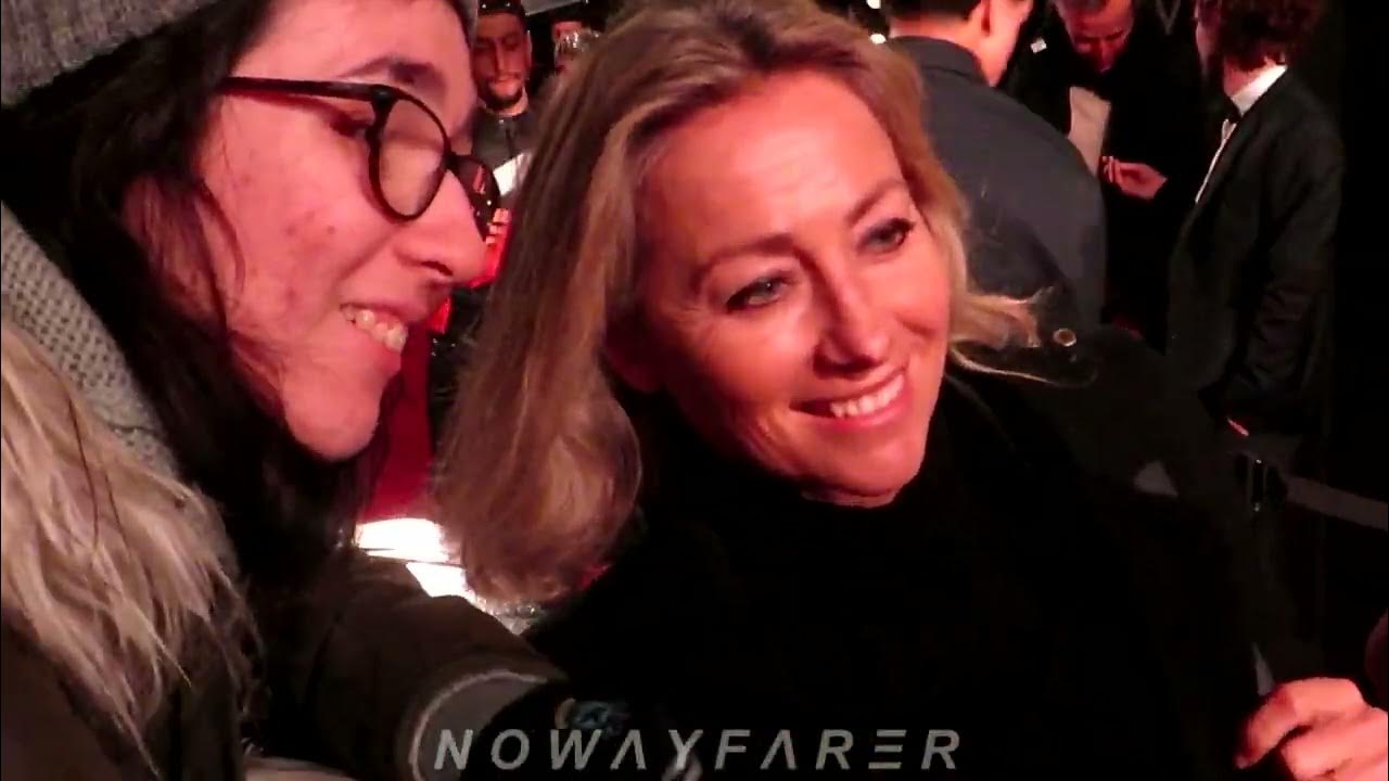 Anne-Sophie LAPIX à l'avant première du film BABYLON (avec Brad Pitt