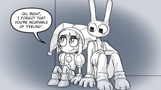 Jax is worried about Pomni | The Amazing Digital Circus Comic Dub