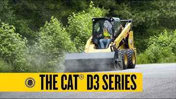 The New Cat® D3 Series Skid Steer and Compact Track Loaders