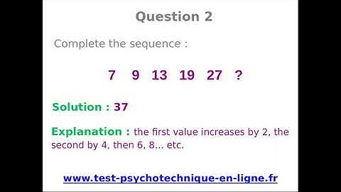 Numerical Reasoning Test : video training