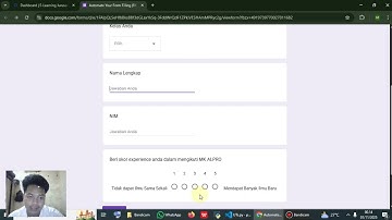 Tutorial mengotomatisasi pengisian Google Form secara otomatis menggunakan Python dan Selenium!