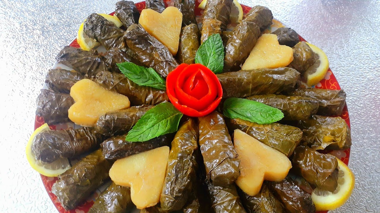 ورق العنب أو اليالنجي عالطريقة السورية الأصلية بكل خطواتها و أسرارها ❤😍 #ورق_عنب #يالنجي #طبخ