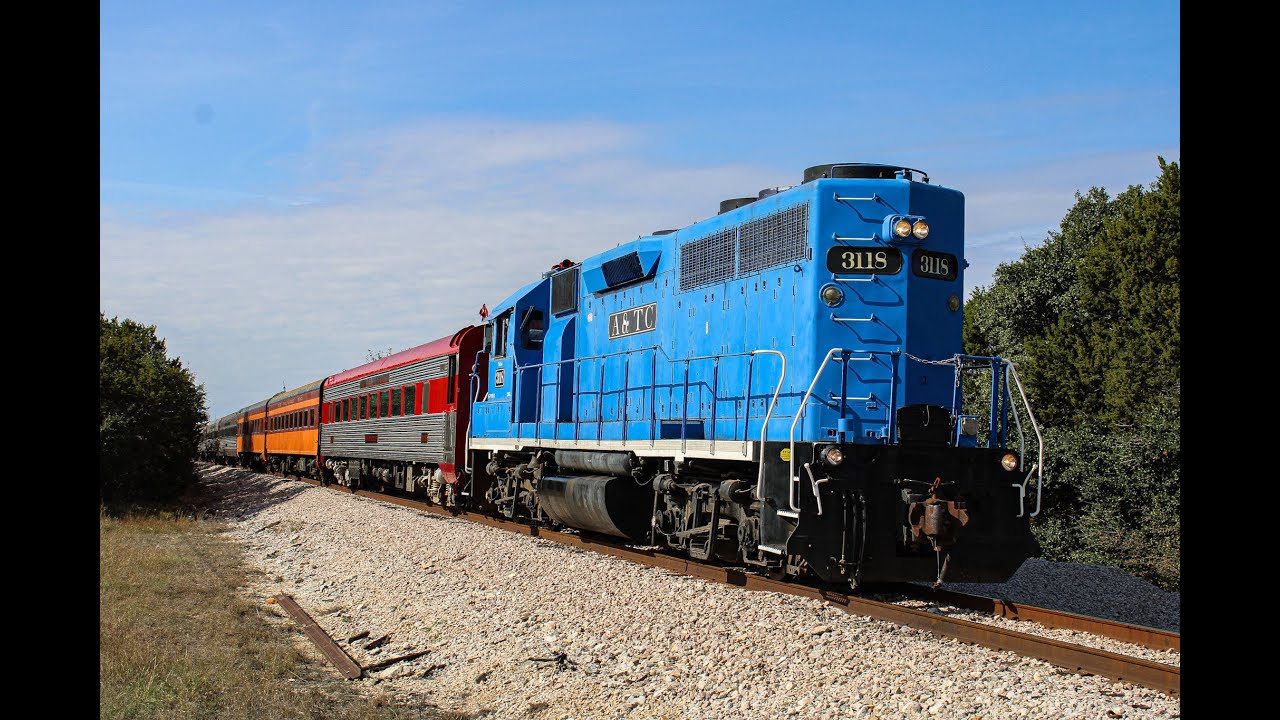 Chasing the Christmas Train Through Burnet County