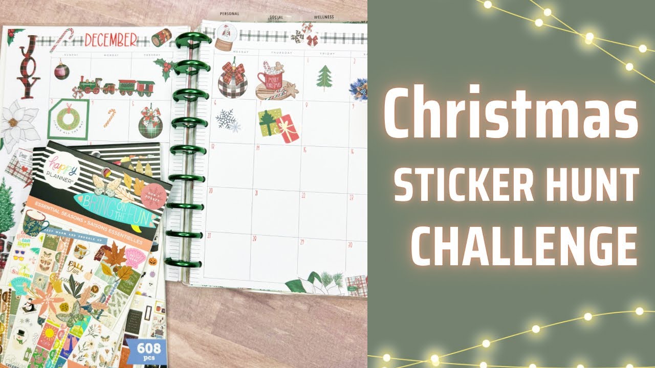 Christmas Sticker Hunt Challenge 2024 YouTube