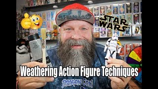 Action Figure Weathering Techniques | Black Series Jumptrooper