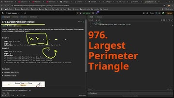 Leetcode Daily Challenge 976. Largest Perimeter Triangle 28 Sep 2025 | DevOps Python Practice