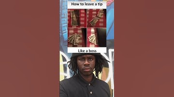 How to leave a tip Like a boss